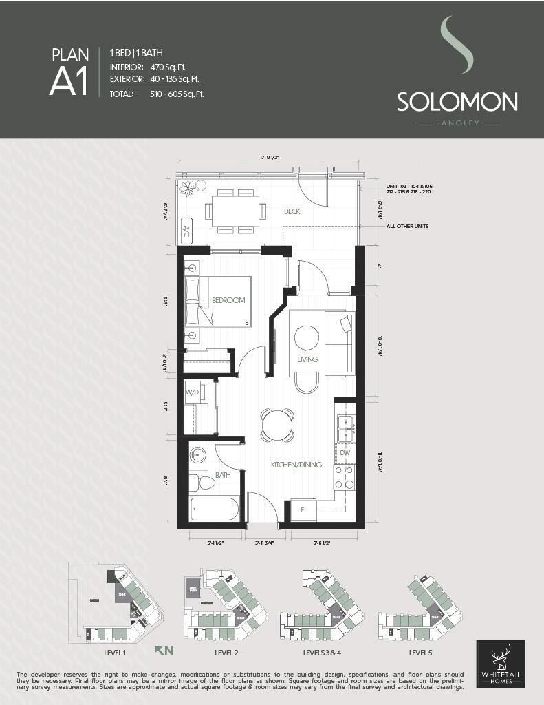 Unit Plan A1 - 20725 Eastleigh Crescent, Langley 5