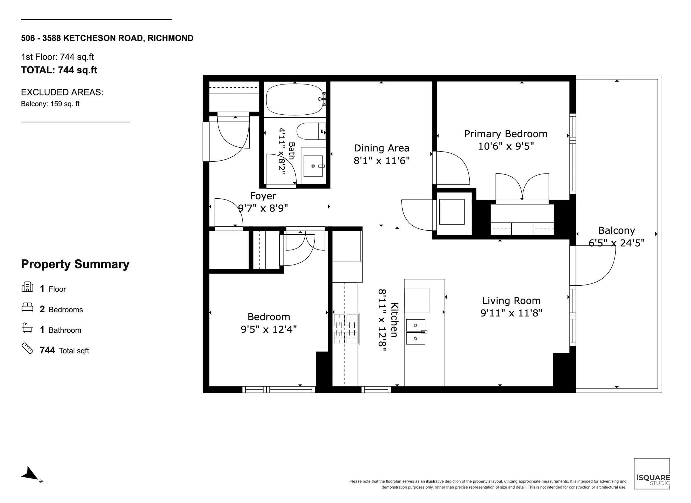 Unit 506 - 3588 Ketcheson Road, Richmond 2